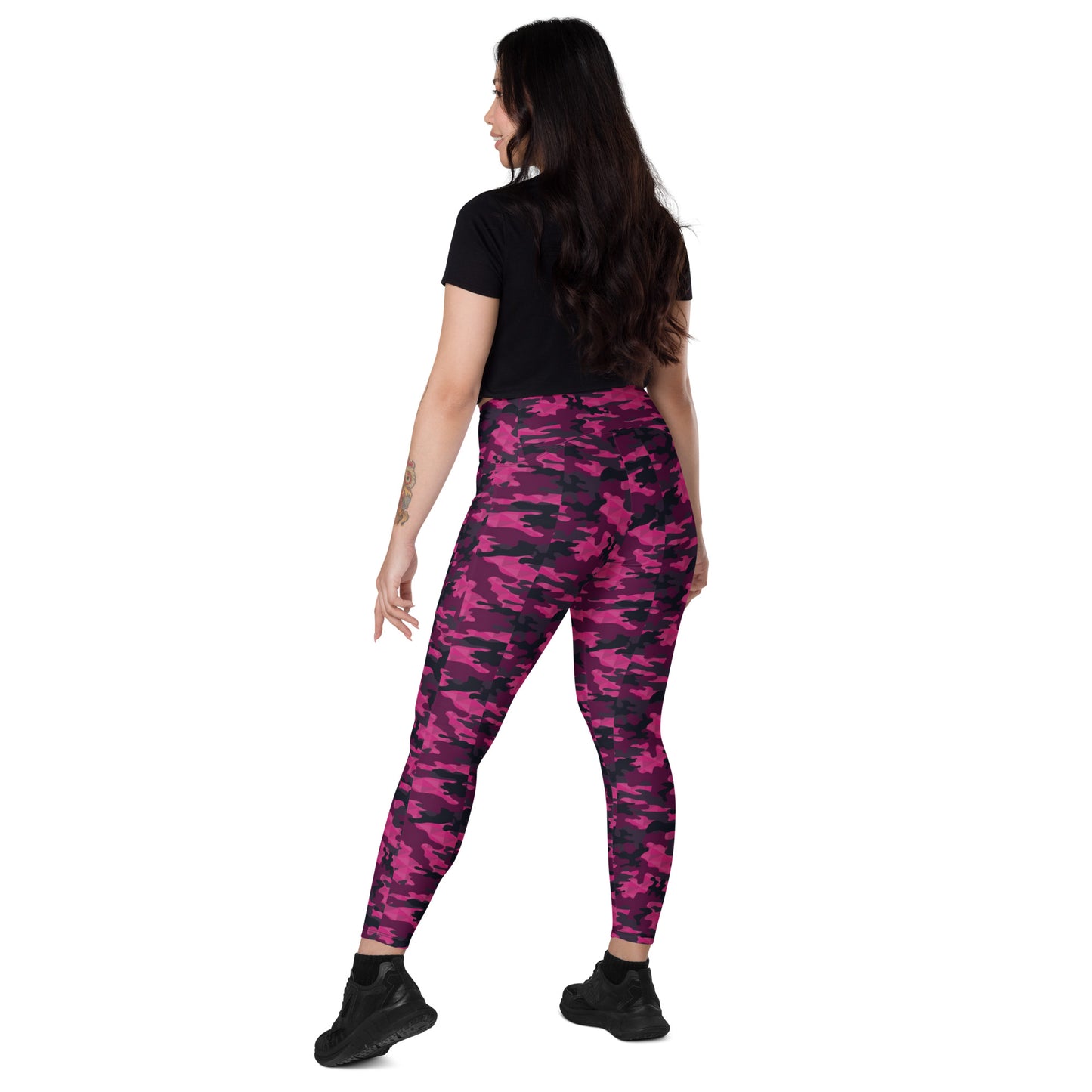 CAMO PINK pocket leggings
