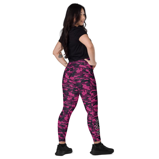 CAMO PINK pocket leggings