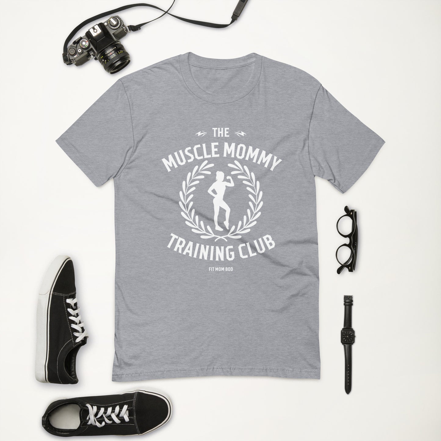 FITTED MOMMY MUSCLE TEE